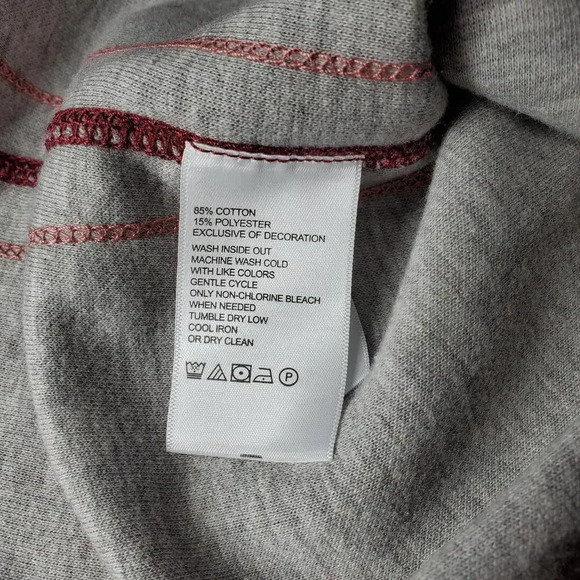 NWT Tommy Bahama Bayview Logo Knit Crewneck Sweater Dark Red Size Large - Picture 13 of 15